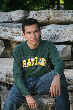 Baylor bound Senior boy