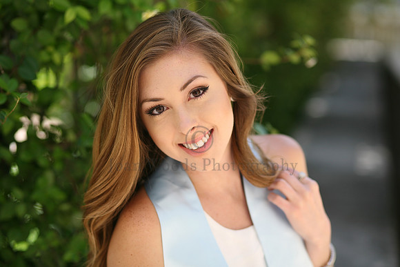 closeup portrait with warm glow
