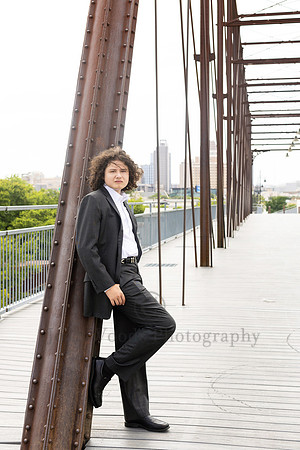Senior on Hays Street Bridge