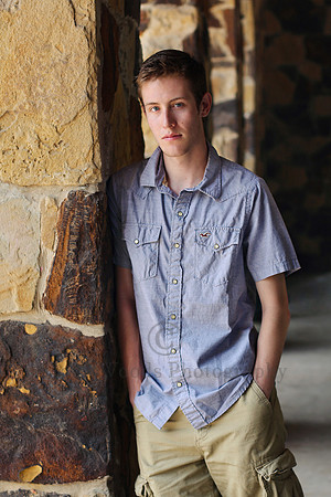Casual portrait  of Senior/Alamo Heights HS/Outdoor location