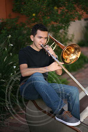 Trombone Band portrait