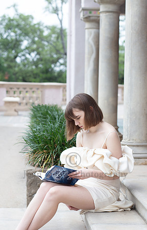 Winston Churchill High School Senior portraits at the Mc Nay Art Museum