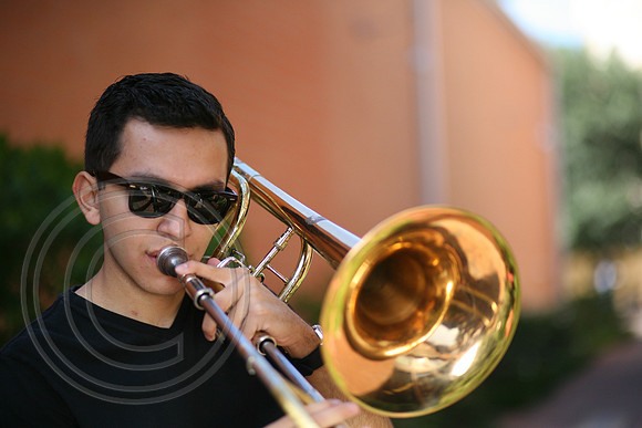 Trombone Portrait