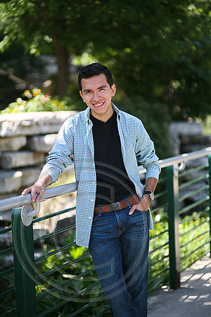 Casual senior portrait